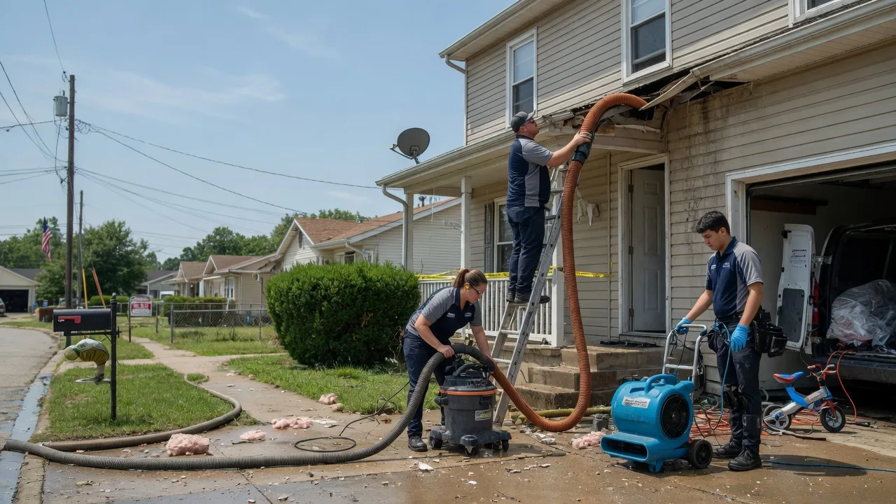 Water Damage Restoration in Breckenridge, MI near me
